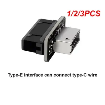 1 / 2 / 3 шт. 3.0 Внутренний разъем на USB Type C Передний адаптер Type E 19P / 20P Converter Материнская плата Адаптер для настольного преобразователя