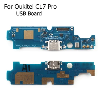 1 шт. Для Oukitel C17 Pro USB Плата для Oukitel C17 Pro Запасные части USB Штекер Зарядная плата Высококачественные аксессуары для телефонов