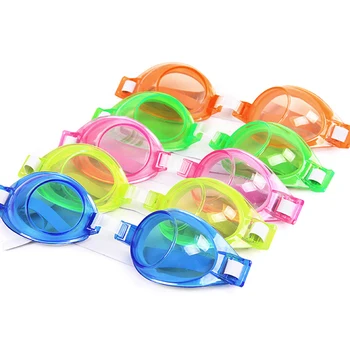 1 шт. Силиконовые детские очки для плавания с защитой от тумана Очки для дайвинга и серфинга Симпатичный дизайн для мальчиков Девочки Купание Лето Плавание Очки