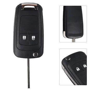 2-кнопочный складной ключ Замена корпуса ключа Складной ключ для Opel Astra J Corsa E Защитите свой телефон от царапин