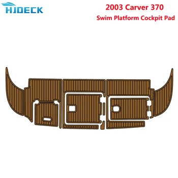2003 Carver 370 Тяговый коврик Подушка для ног Самоклеящаяся спортивная кокпит Плавательная платформа Настраиваемый