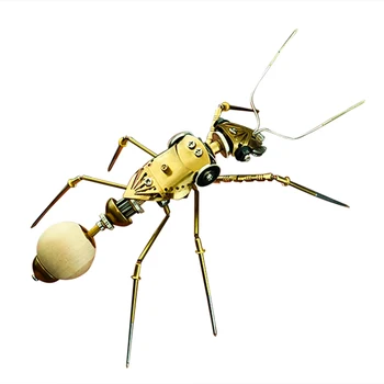 3D стимпанк насекомые муравьи металлическая модель Набор ручной сборки украшения для дома ремесла офисные украшения подарки - готовый продукт