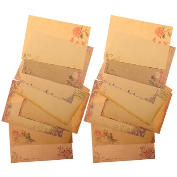 40 листов винтажной бумаги для письма Канцелярская бумага для письма Бумага для праздничных писем (смешанный стиль)