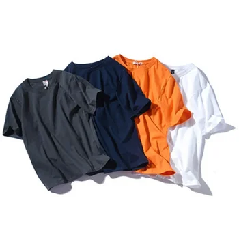 A2703 хлопок с коротким рукавом крутая мужская футболка повседневная летняя свободная мужская футболка мужская футболка топы пары футболки шриты женщины