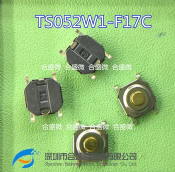 Detas Импортированный сенсорный переключатель TS052W1-F17C 4 Четыре ножки 4x4x1,5 мм Патч Микро Кнопка
