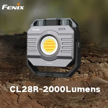 Fenix CL28R 2000 люмен Перезаряжаемый Zooomable Многофункциональный портативный фонарь для кемпинга Встроенный 2 x 5000 мАч Батарея