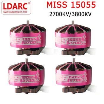 LDARC FPVRACER MISS 15055 1505 3800KV 4S 2700KV 6S Бесщеточный двигатель для RC FPV Racing 4 дюйма 5 дюймов Микро Мини Дроны дальнего радиуса действия