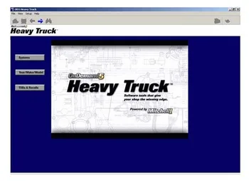 M-itchell Heavy Truck Diagnostic Software 2005 Данные автоматической диагностики