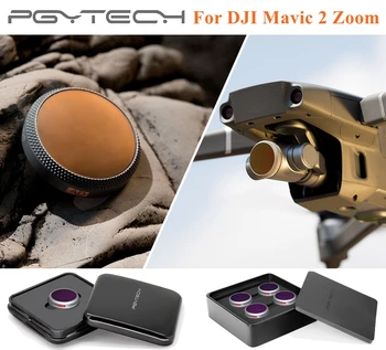 PGYTECH Mavic 2 Zoom Advanced Filter Kit UV CPL ND4 ND8/16/32/64 ND8/16/32/64-PL Фильтр для объектива камеры дрона DJI Mavic 2