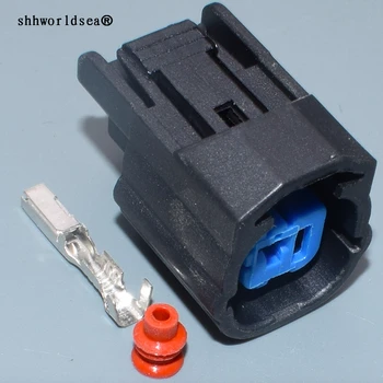 shhworldsea 1-контактный женский датчик детонации Разъем для звукового сигнала с пигтейлом для Honda Fit Accord CRV Odyssey Civic 6189-0591