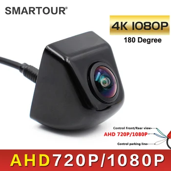 Smartour AHD 1920x1080P / AHD 720P Автомобильная камера 180 градусов Объектив Рыбий Глаз Starlight Ночное видение HD Автомобиль Камера заднего вида
