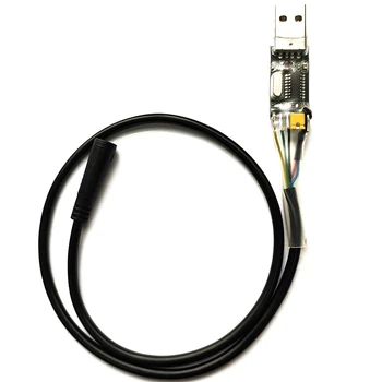 USB Кабель программирования для 8Fun / Bafang BBS01 BBS02 BBS03 BBSHD Программируемый кабель среднего привода / центрального электродвигателя велосипеда