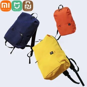 Xiaomi Mijia Redmi Рюкзак Многоцветные многоразмерные рюкзаки унисекс Водонепроницаемый Модный колледж Маленькая школа 10 л Сумка