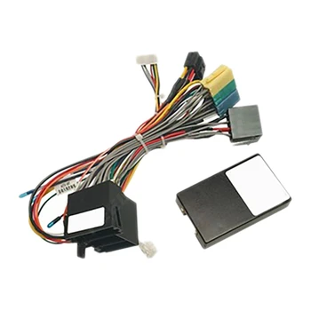 Автомобильная аудиосистема 16-контактный адаптер шнура питания аудио жгут проводов с коробкой canbus для HYUNDAI Genesis Coupe 2009-2012