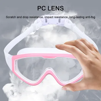 Водонепроницаемые регулируемые очки для плавания Бассейн Противотуманные очки Очки