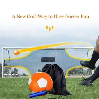 Детская футбольная игрушка с насосом Яркий цвет Устойчивый к царапинам Износостойкий Открытый надувной футбольный мяч EVA для игрового соревнования