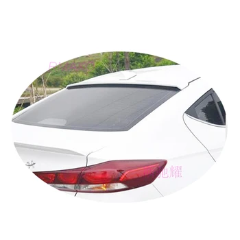 Для Hyundai Elantra Спойлер на крыше 2016-2017 Высококачественный материал ABS Авто Заднее крыло Цвет Задний спойлер
