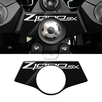  для Kawasaki Z1000SX 2011-2017 3D углеродное волокно Тройная крышка хомута Протектор