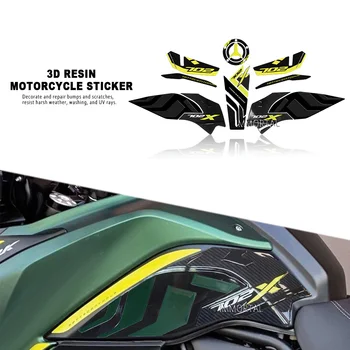  для TRK702X TRK 702 X 3D наклейка на гелевую эпоксидную смолу 2023 Аксессуары для мотоциклов Наклейки для защиты бака