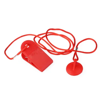 Запасной магнитный беговой тренажер Ключ безопасности - диаметр 23 см (красный)