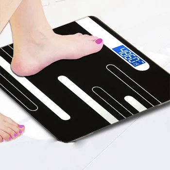 Интеллектуальные электронные цифровые весы для взвешивания тела, ЖК-дисплей, весы для ванной, взвешивание тела