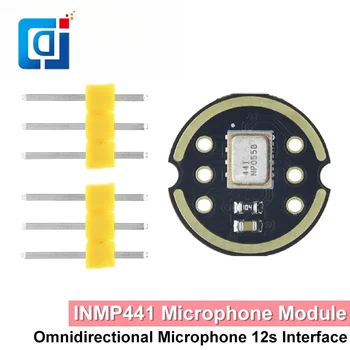 Интерфейс JCD I2S INMP441 Высокоточный всенаправленный микрофонный модуль MEMS со сверхмалым энергопотреблением сверхмалого объема для ESP32
