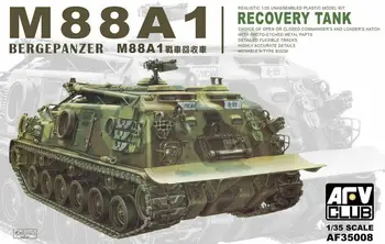 Клуб ББМ AF35008 1/35 Ремонтно-эвакуационный танк армии США BERGEPANZER M88A1 Вооруженных сил США