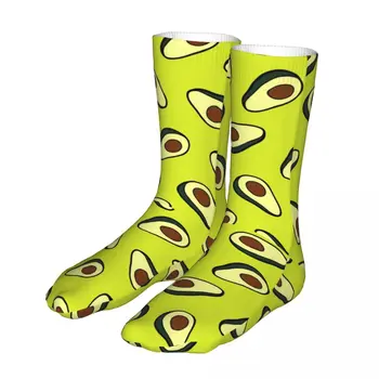 Мультяшные вегетарианские женские носки с авокадо 2022 Мужские спортивные носки