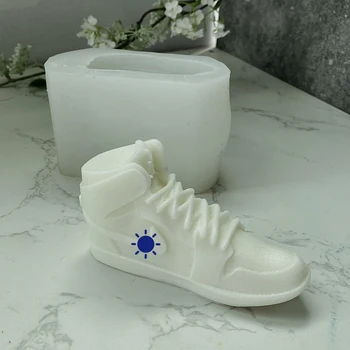 Обувь Ароматерапия Свеча Силиконовая форма DIY Обувь Гипс Мыло ручной работы Расширенный аромат Камень Шлифовальный инструмент