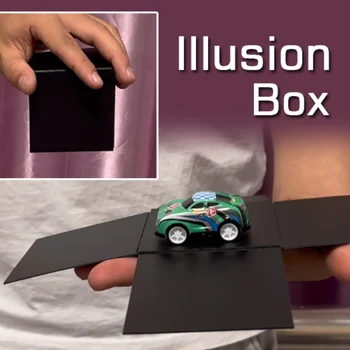 Объект Illusion Box Появляется из Magic Box Stage Magic Tricks Gimmick Illusions Фокусник крупным планом Магический реквизит Производство Исчезновение
