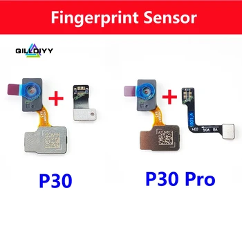 Оригинал Для Huawei P30 Pro P30pro Под экраном Датчик отпечатков пальцев Подключить кнопку «Домой» Touch ID Flex Кабель Запасные части