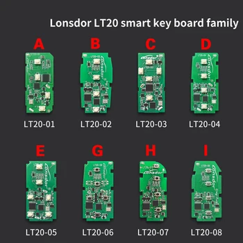 Плата смарт-ключа Lonsdor LT20-04 8A + 4D Toyota & Lexus для K518ISE K518S KH100+ Переключаемая частота
