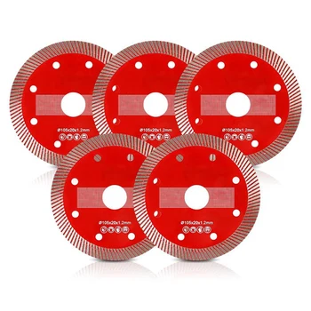  Ультратонкие гофрированные отрезные диски 4-дюймовый диск для алмазной плитки Фарфоровый пильный диск Режущий диск Колесо