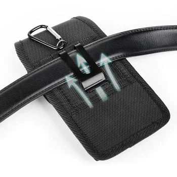 Универсальная кожаная поясная сумка для мобильного телефона для Doogee N40 S97 Pro S88 Plus S59 S86 X95 S35 S96 Pro Чехол для кобуры с зажимом для ремня