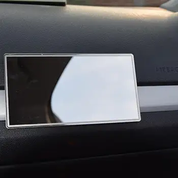 Универсальное автомобильное зеркало с солнцезащитным козырьком HDd Косметические зеркала Автоматический солнцезащитный козырек Самоклеящийся Нержавеющая сталь Авто Зеркало заднего вида
