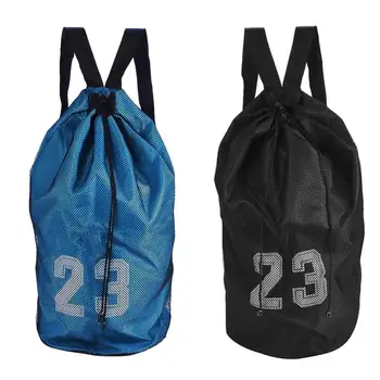 Футбольная сумка с сеткой большой емкости: Футбольный баскетбольный спортивный тренировочный рюкзак
