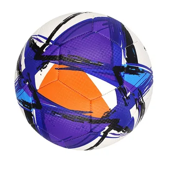 Футбольный мяч Официальный размер 5 Футбол Взрослые Крытый Открытый Групповые тренировки Командный матч Футбол PU / ПВХ Износостойкий игровой мяч