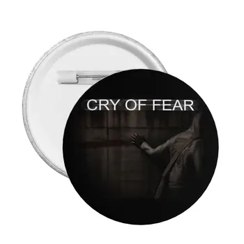 Шведская игра ужасов Cry Of Fear Булавки Кнопки для рюкзака Настраиваемые значки Брошь Pinback